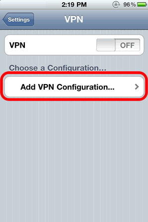 How Do I Use L2TP/IPSec On Kovurt On My iPhone or iPod Touch?