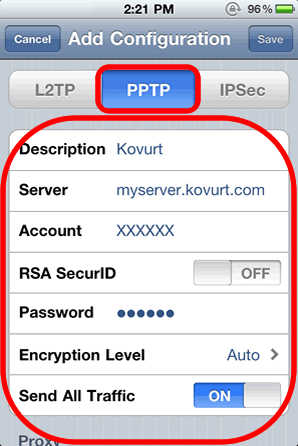 How to use Kovurt on iPhone or iPad 4